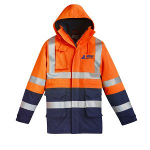 Taped Jacket orange